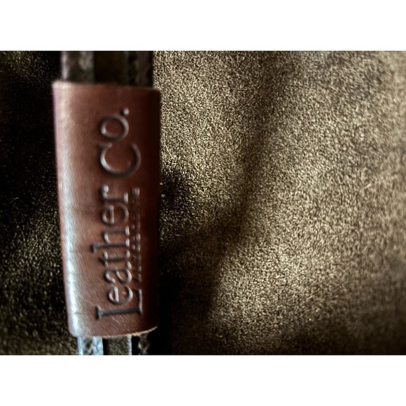 Leather Co Suede Crossbody Small Purse. - Picture 6 of 6
